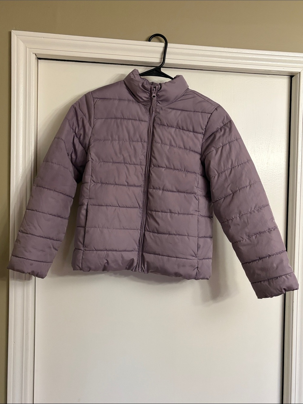 Place Lavender Quilted Puffer Jacket
